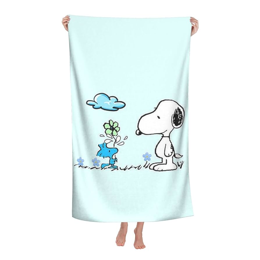 新品　スヌーピー　バスタオル Amazon｜スヌーピー バスタオル ビーチタオル大判 バスタオル