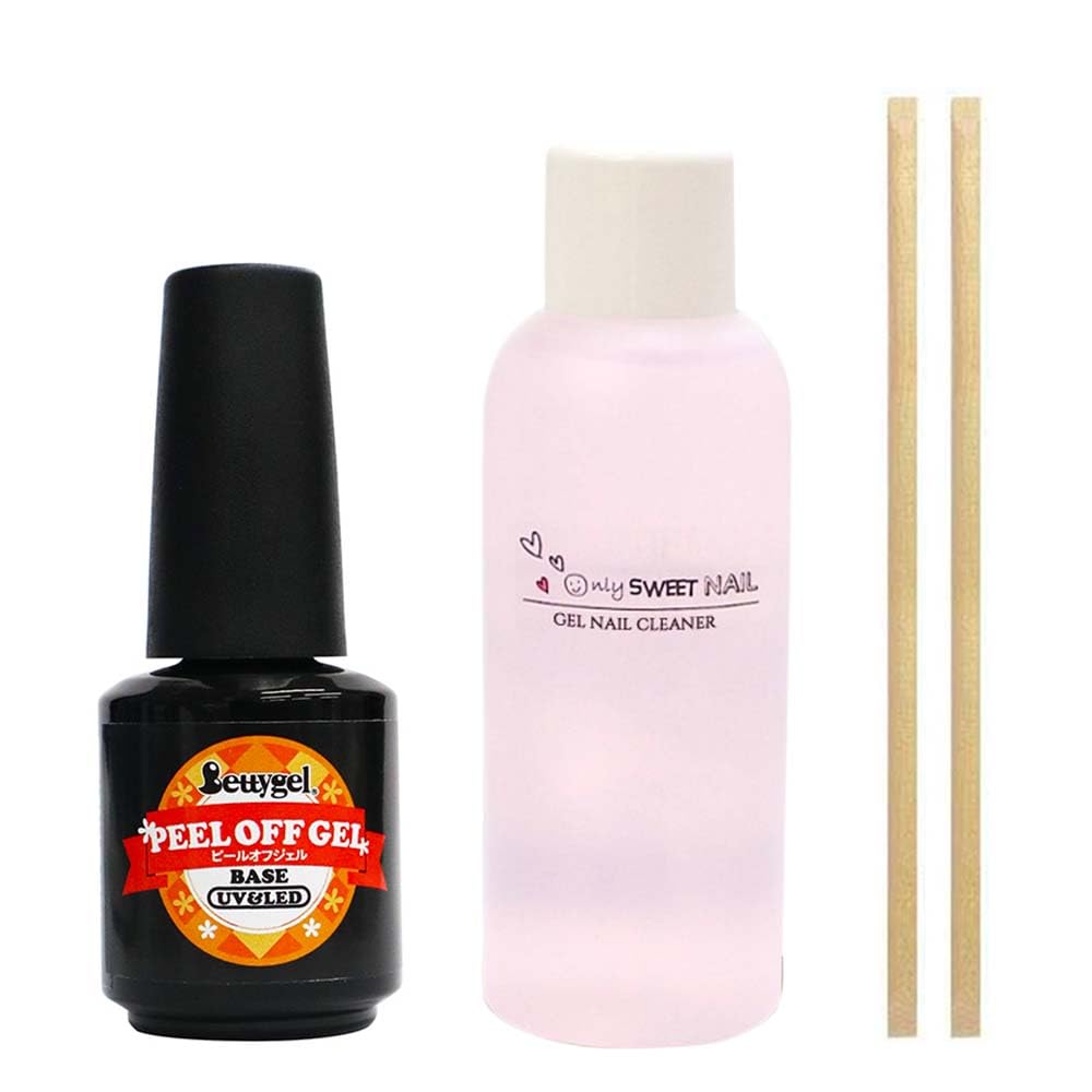 Amazon | Bettygel ピールオフジェルセット ピールオフベースジェル