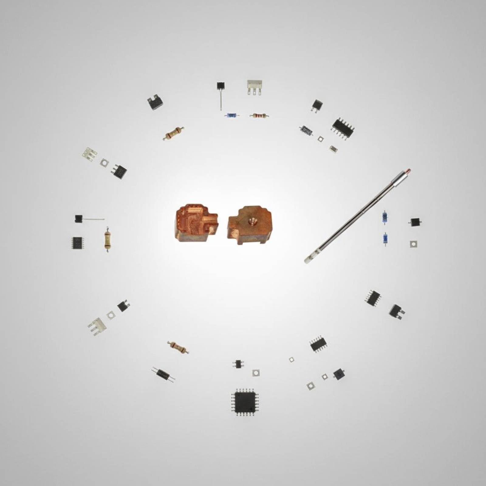 Punta Riparazione Controller Ricambio Joystick Attrezzo Saldatore 60W Punta Rame Accessorio Manutenzione Adatto a, Punta Saldatore Per Joystick Da 13mm + Nucleo Riscaldante T12