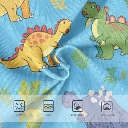 Wusikd Cute Dinosaurs Boys' Underwear Cotton Colors Boys Briefs Soft Toddler Underwear 2T3
