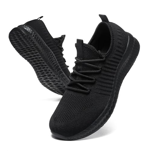 Mens Trainers Running Walking Shoes Sports Athletic Slip On Sneakers Tennis Jogging Gym Fitness Workout Flat Mesh Casual Fashion Breathable Lightweight Outdoor Black Mens Trainers Running Walking Shoes Sports Athletic Slip On Sneakers Tennis Jogging Gym Fitness Workout Flat Mesh Casual Fashion Breathable Lightweight Outdoor Black