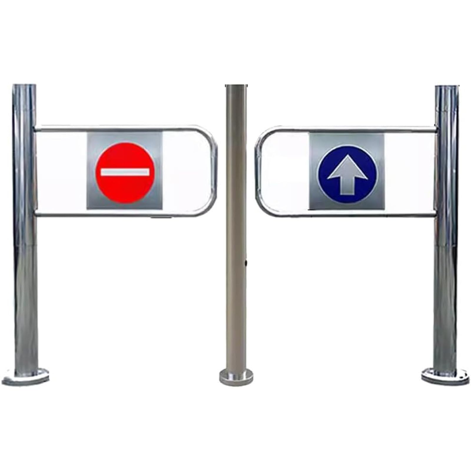 Automatyczna bramka zabezpieczająca ze stali nierdzewnej, bezpieczna konstrukcja zapewniająca zwiększony poziom bezpieczeństwa Left-80x100cm