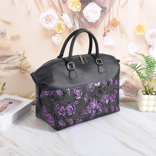 Image of Genuine Leather Handbags for Women Satchel Tote Bags Top Handle Bags