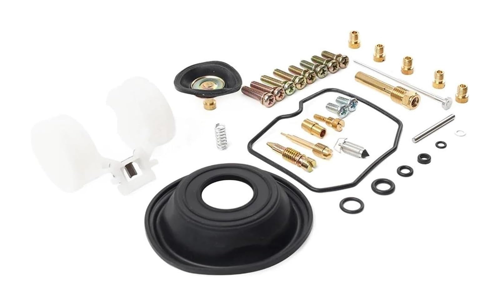 Vergaser-Ersatz Für KLE400 KLE500 1991-2007 Wiederaufbau Motor Schwimmernadel Vakuummembrandichtung Motorradvergaser Reparatursatz