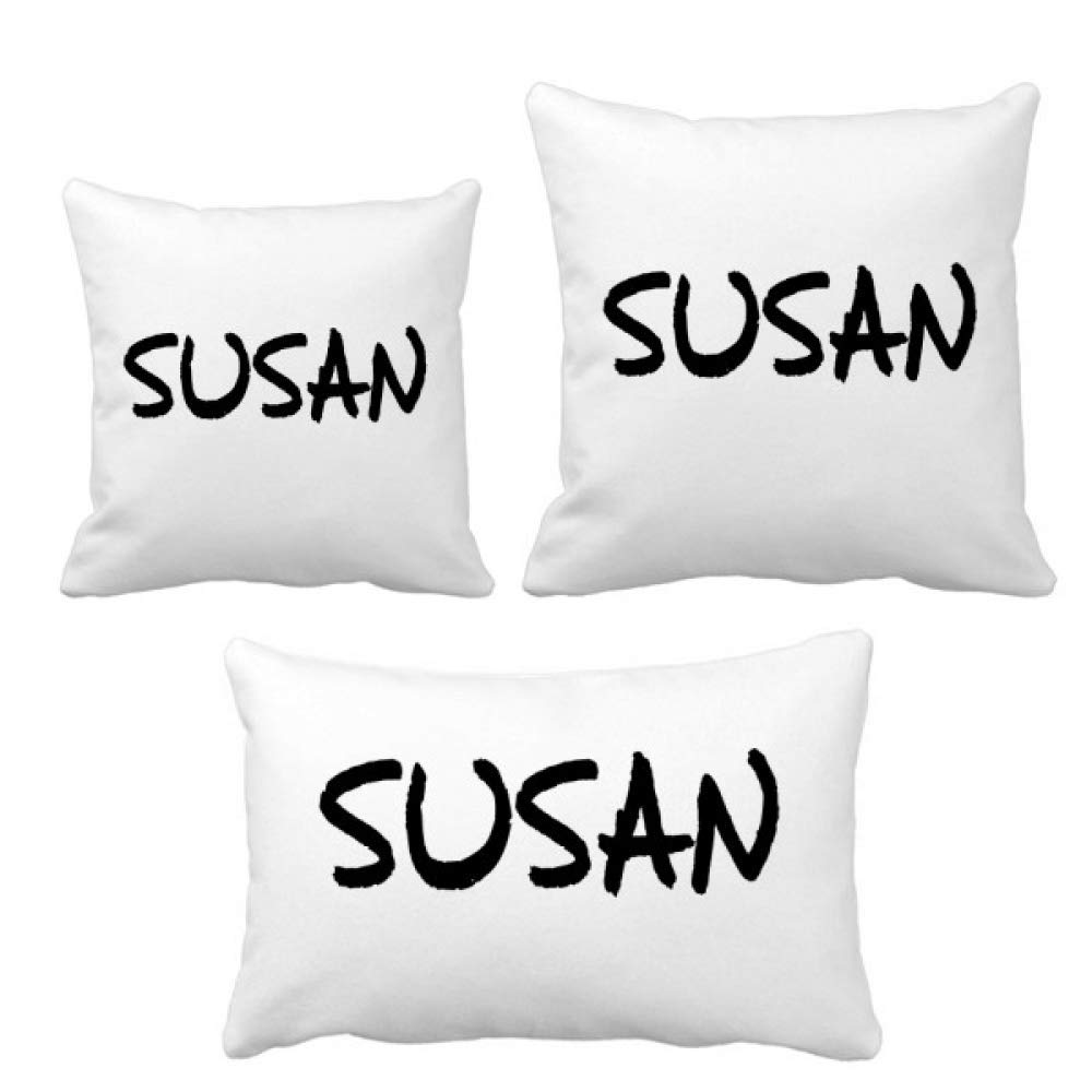 Coussin Susan personnalisé le cadeau idéal pour célébrer une amie