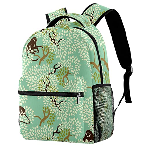 Sac à bandoulière singe parfait pour les sorties scolaires et loisirs