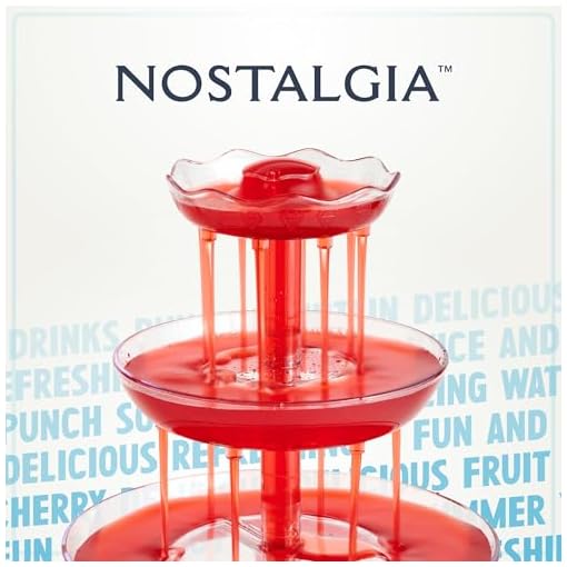 3-Tier party fountain - LED lighted base - Image 7
