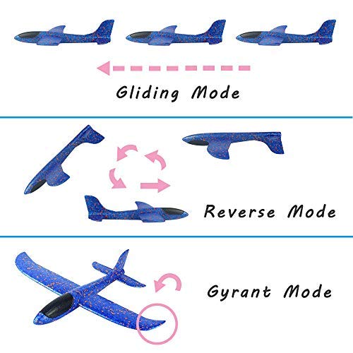 image for Mypre Foam Aircraft Model Hand Launch Glider Plane Soft Foam Airplane 
