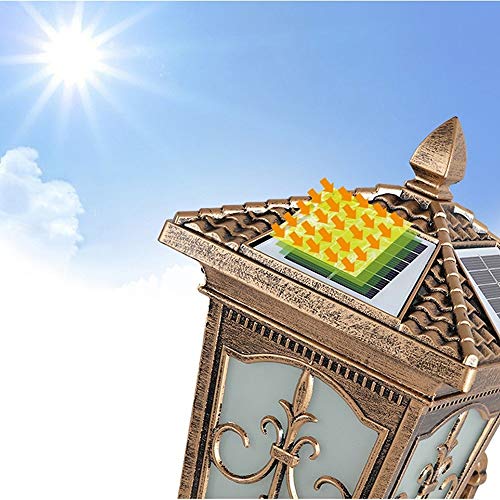 Applique murale solaire éclairage d'extérieur étanche balcon - 8