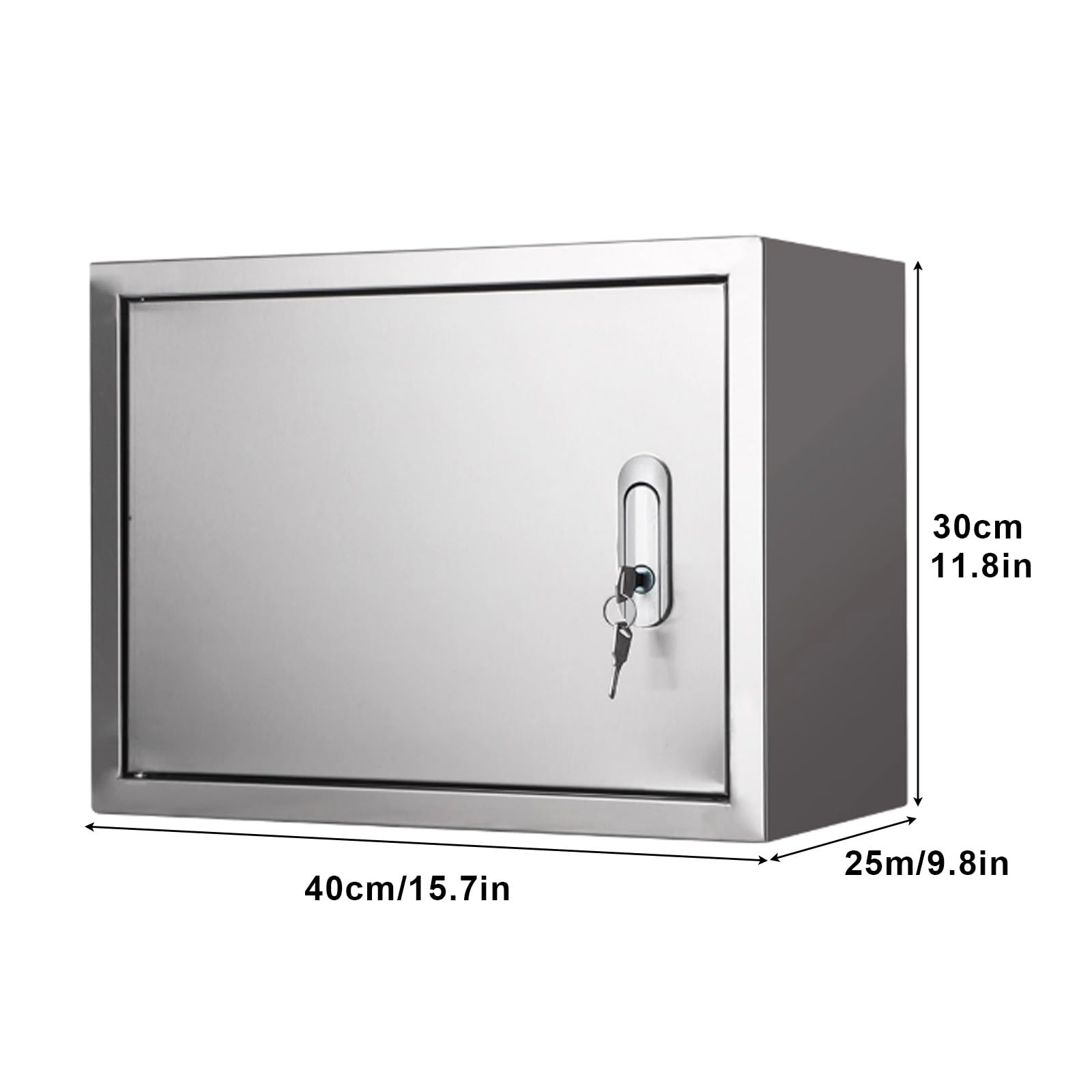Heavy Duty IP65 Impermeabile Incattolare Elettrico Box 304 Acciaio Inox Chiudibile A Giunzione Chiudibile Con Piastra Di Montaggio Rimovibile Interno Uso Esteriore Per Applicazioni Commerciali Industr