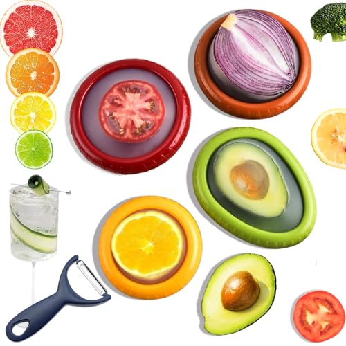 Zyphora 5-Piece Avocado Saver and Food Storage Set
