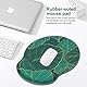 3-in-1 Mousepad Set, Mauspad mit Handauflage + Ergonomisches Tastatur-Handgelenkauflage + Untersetzer, Gelkissen Mousepad für Computer Laptop Zuhause Büro, Einfaches Tippen und Schmerzlinderung (A)