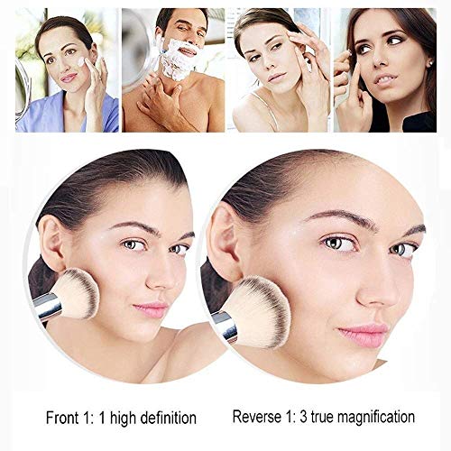 Miroir de maquillage mural pour routine beauté et rasage précis - 7