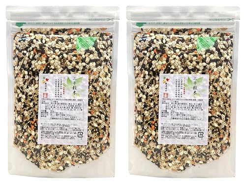 無農薬雑穀米 20雑穀米 380g×2袋 ★ コンパクト ★ 化学添加物不使用、化学農薬不使用栽培、化学肥料不使用栽培の二十種類の雑穀米★原材料:1押大麦、2黒米、3きび、4緑豆、5キヌア、 6玄米、7アマランサス、8粒燕麦、9赤平豆、10押ライ麦、 11