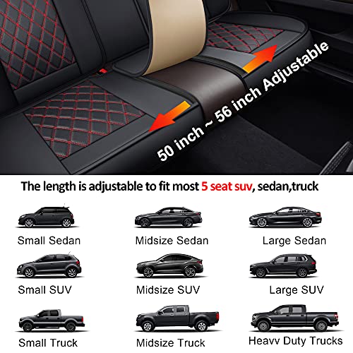 Image of MIROZO Seat Covers for Car,Waterproof Seat Cover Full Set Vehicle Cushion Cover Automotive Seat Protector Breathable Universal Fit for Most Sedan, Truck and SUV for Tacoma CX5 Chevy