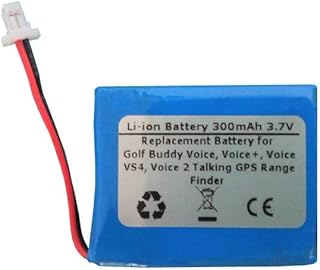 300mAh 3.7V Replacement Battery for Golf Buddy Voice, Voice+, Voice VS4, Voice 2, DSC-GB750, DSC-GB900 Talking GPS Range Finder