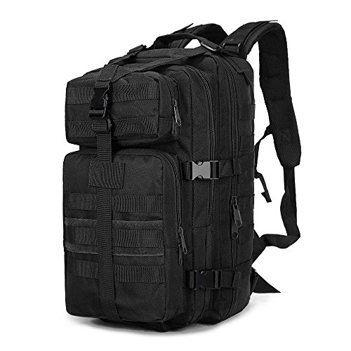 Rophie Mochila de Camuflaje Militar Camuflaje Resistente al Agua Caminata Daypack Mochila de Camping Bolso de Viaje Mochila Casual 35L