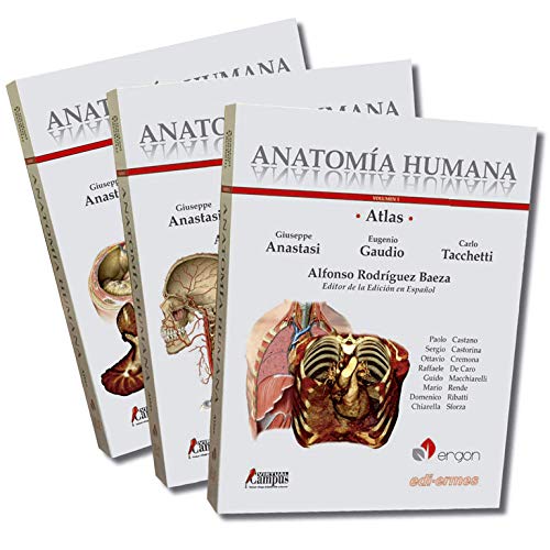 Atlas de Anatomía Humana. 3 Tomos