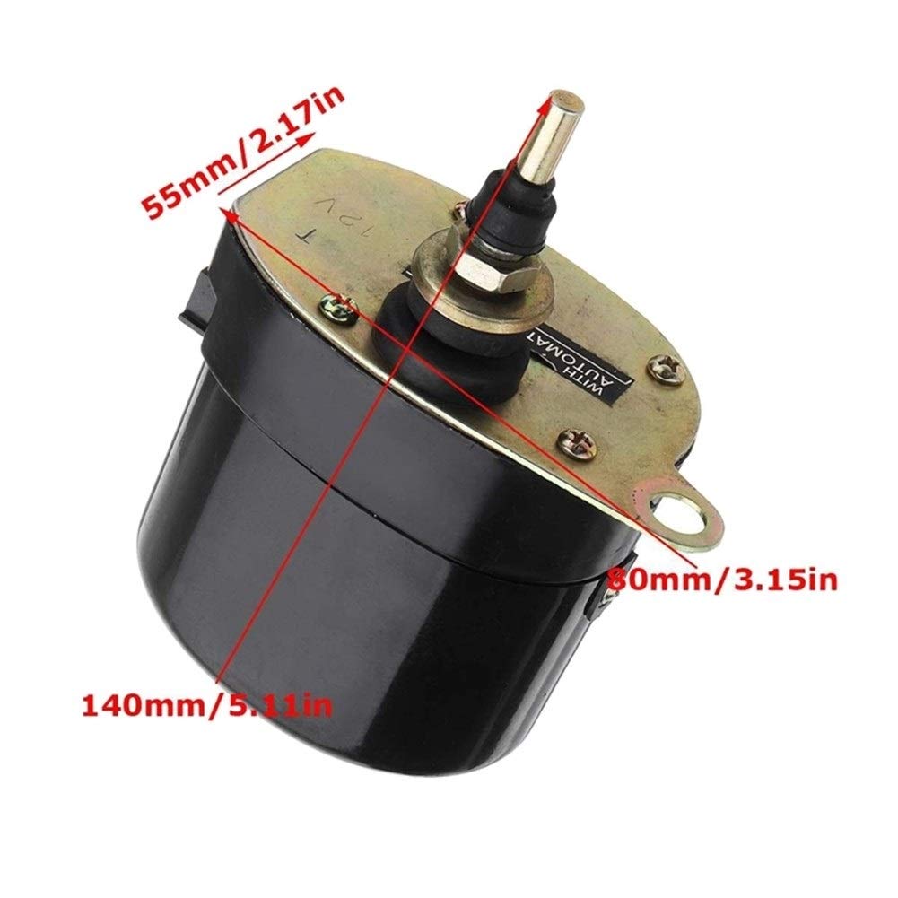 Silnik wycieraczek przedniej szyby samochodu 12V, do jeepa, ciągnika Willys RSM 868 7731000001 01287358 0390506510 Regulator silnika dmuchawy