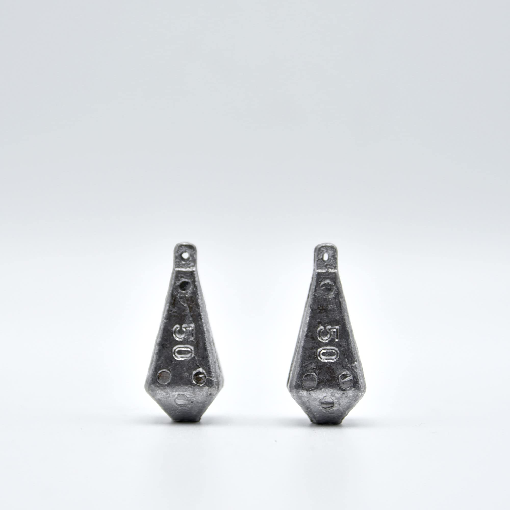 Sbirulino® Zestaw 12 Sztuk Czworonośny ołów, bolentino, Łódź. Zestaw 12 sztuk (2 sztuk x gr. 50-75-100-125-150-200)
