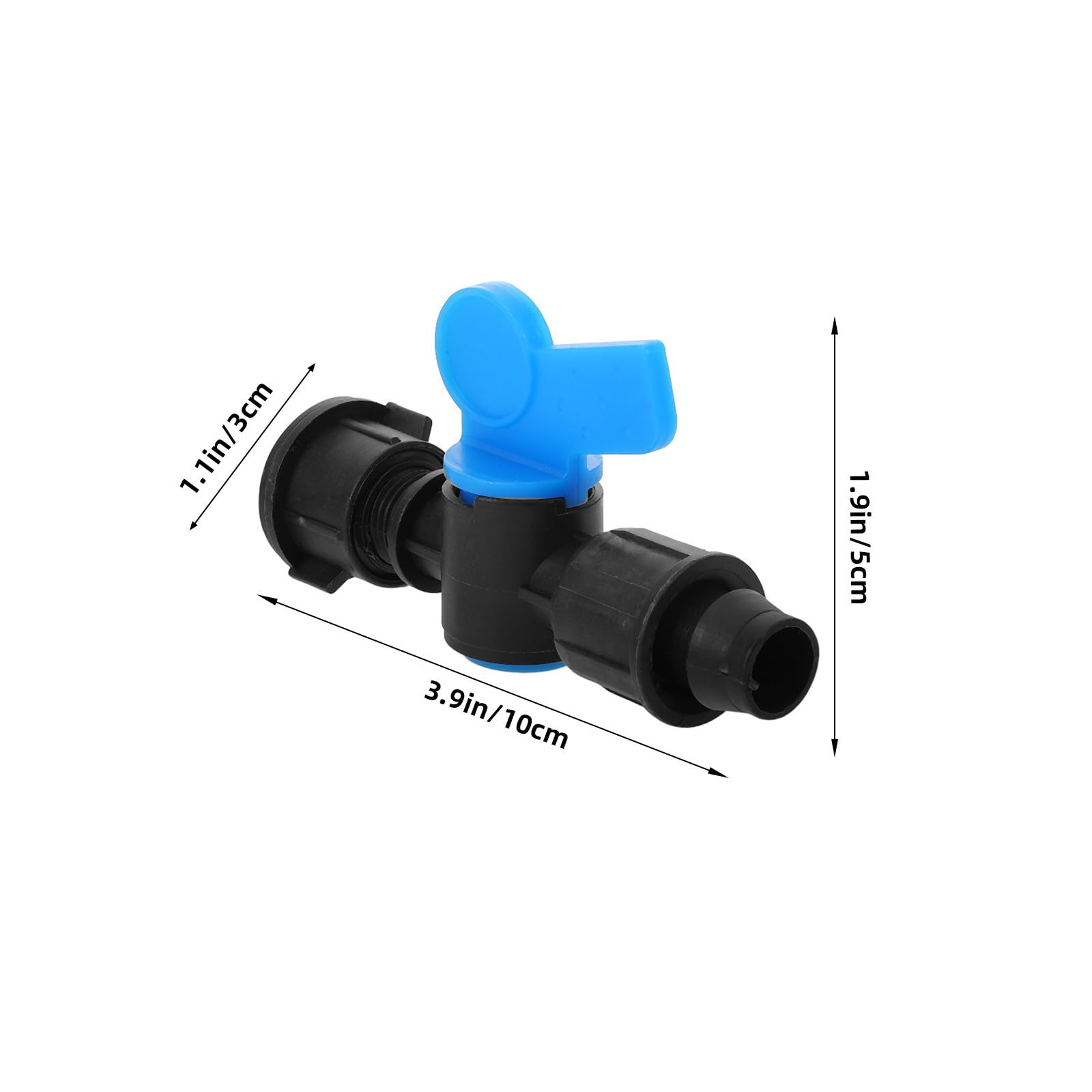 50 Piezas Conector de Riego por Goteo PP Compatible Manguera 16
