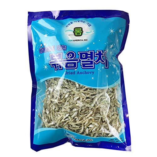 ROM AMERICA Korean Middle Size Dried Anchovies 12 oz ( 340g ) Anchovy