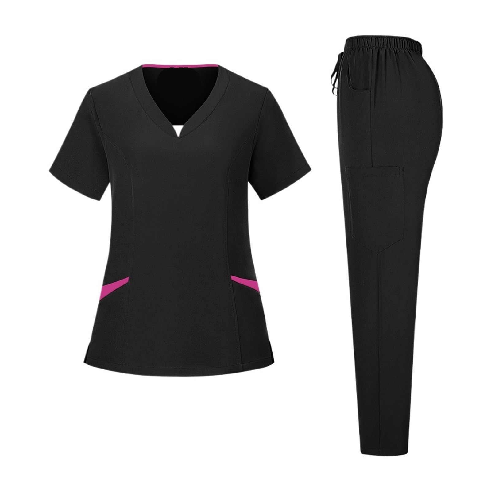 Uniforme Sanitario Conjuntos De Uniformes De Hospital Accesorios De Enfermería Ropa For Mujeres Uniformes De Trabajo Clínica Dental Salón De Belleza Ropa De Trabajo Monos