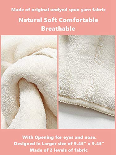 Toalhas faciais de spa reutilizáveis, toalha de vapor facial com compressa quente e fria para cuidad