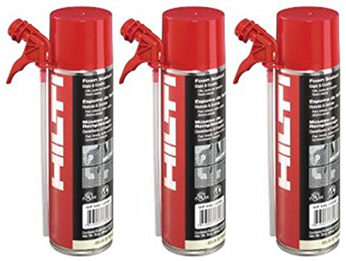 CF-116 - HILTI Insulating, Stop & Go, Foam With Straw App - 3 Cans 2005479