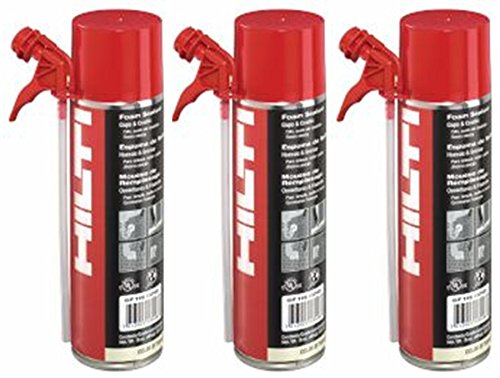 hilti spray foam - CF-116 - HILTI Insulating, Stop & Go, Foam With Straw App - 3 Cans 2005479