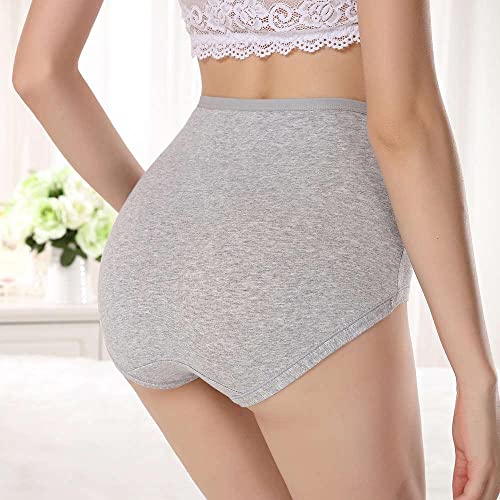 Image of Women's Combed Cotton High Waist Tummy Control Panty-Pack of 2