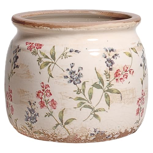 Xiaan Jiaju Flower Pots, Vintage Ceramic Planters for Indoor Plants, 6.29'' Plant Pots with...
