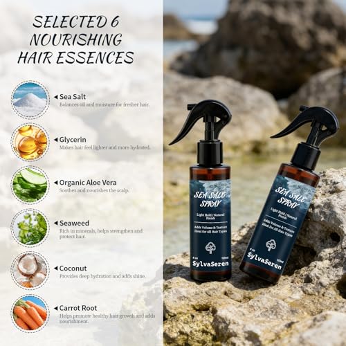 Spray de Sal Marina para Cabello 4 oz miniatura 3