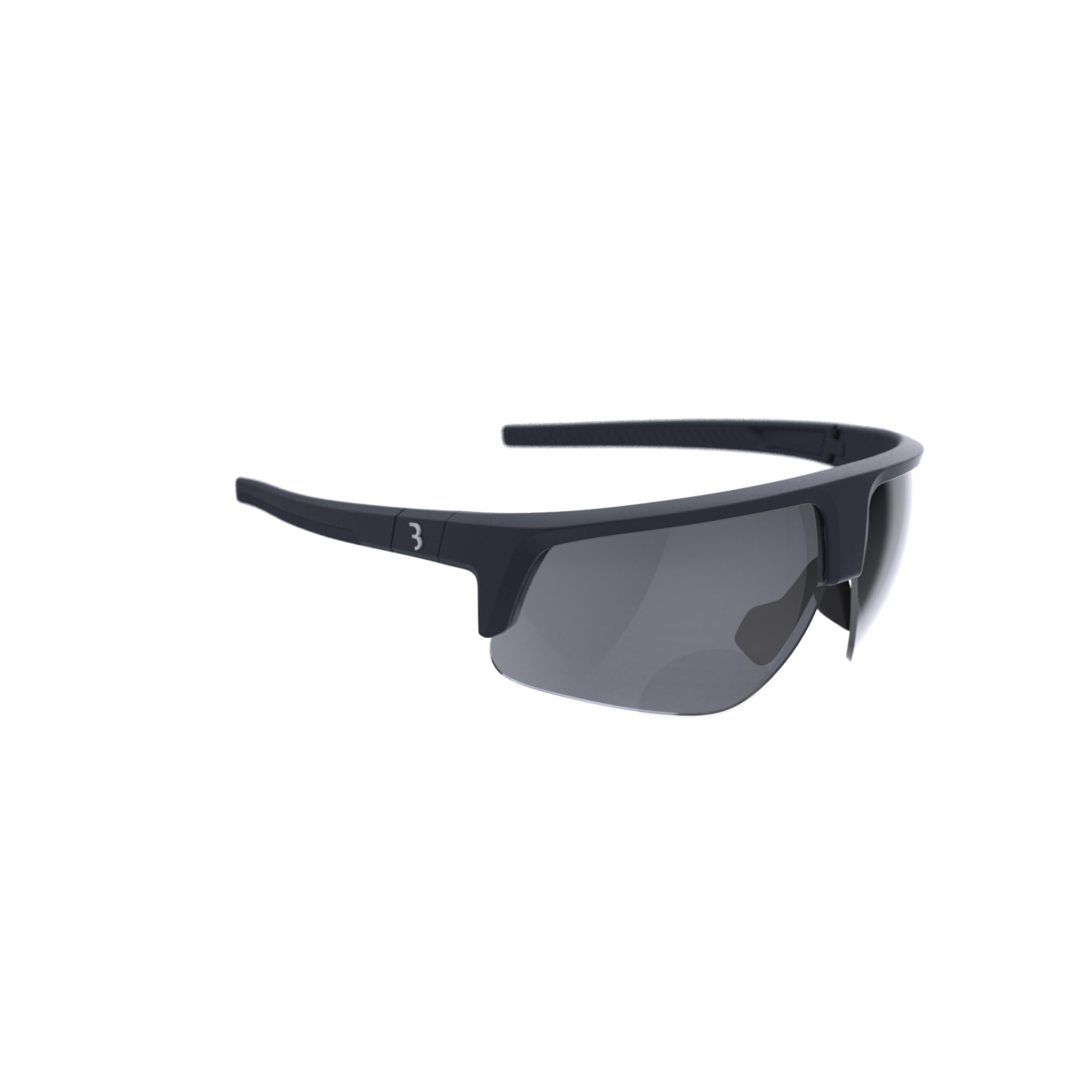 Matt Black/Smoke Lens Bbb Bsg-76 Comet Reader Sport Glasses - / / Strength +2.0