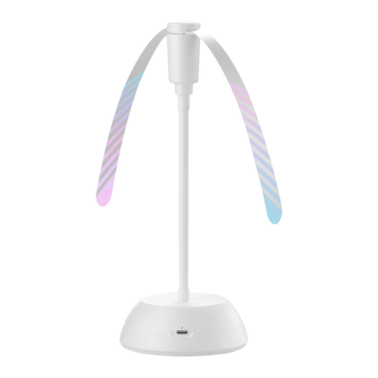 KieTeiiK Smart Fly Deterrence Fan with Flexible Neck and Long Lasting Battery Function Home Offices Fan