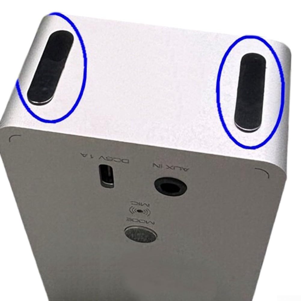Indicatore di livello audio a LED a doppio canale Musica per display spettro | Musica per visualizzazione spettro Adattatore splitter audio, alimentazione USB-C, per monitoraggio da studio e per il