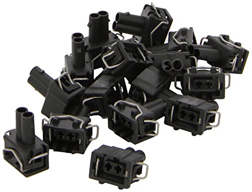 Boîtier de connecteur HELLA 2 pôles kit de 20 pièces pour isolation thermique de câbles