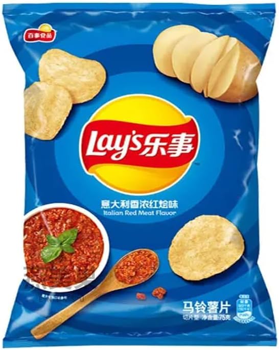 Amazon.co.jp 選べるレイズ 楽事薯片 黄瓜味 青柠味 香辣小龍蝦味 麻辣味 番茄味 紅烩味 鉄板鱿鱼味 ポテトチップス おつまみ