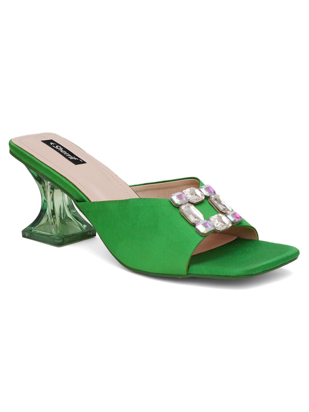 SHERRIF Womens Green Color Heels (SF-4481-GREEN-40) (B0CNQ27ZWB) Amazon Price History, Amazon Price Tracker