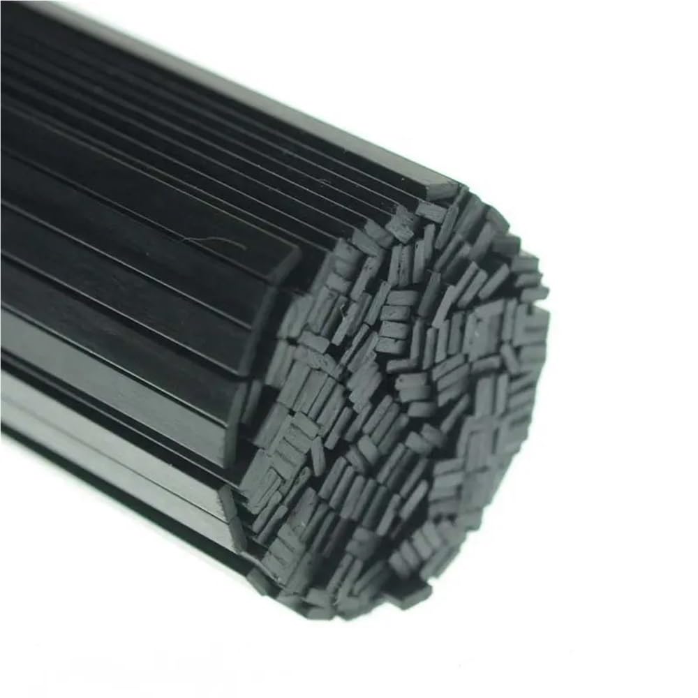 Lot de 4 barres plates en fibre de carbone pultrudée de 500 mm, 0,5 mm, 0,6 mm, 0,8 mm, 1 mm, 1,2 mm, 2 mm, 3 mm, 4 mm(1x3x500mm)