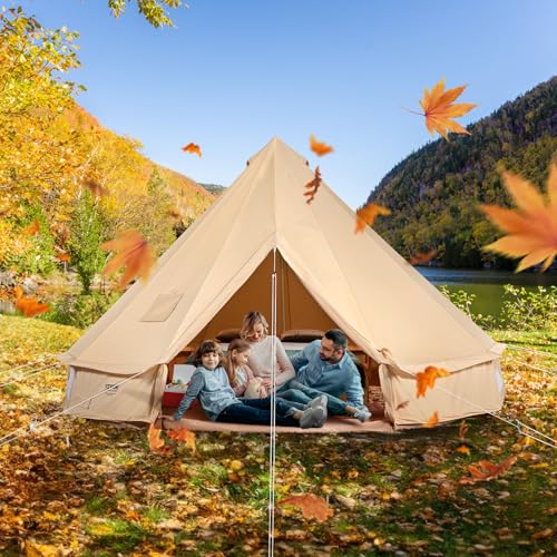 Happybuy 13.1ft Canvas Bell Tent