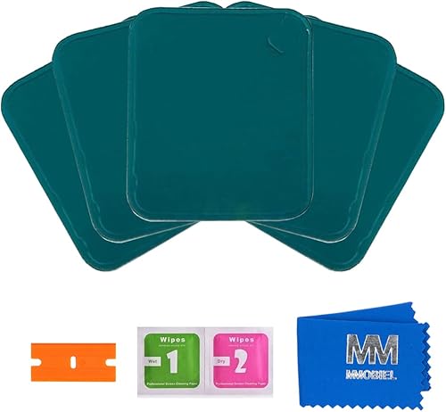 MMOBIEL Kit de reparación de 5 calcomanías adhesivas precortadas impermeables compatibles con Apple Watch 456SE de 1.732 pulgadas disponible en Yaxa Peru