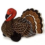 Fiesta Toys Brown Turkey Plush Stuffed Animal Toy - 9 Inches