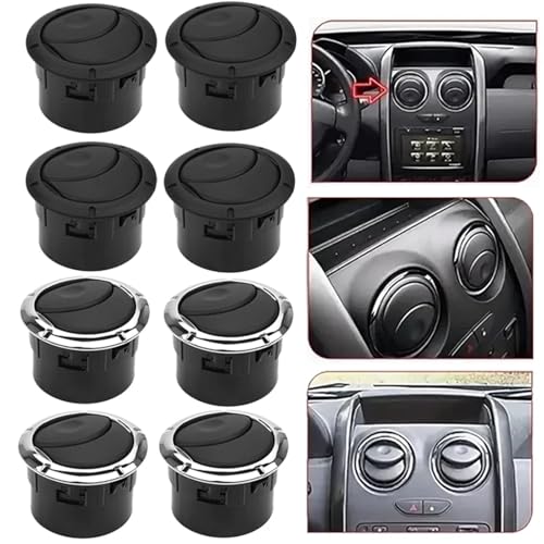 Panel de salida de aire acondicionado para coche compatible con Duster 2010-2017 2