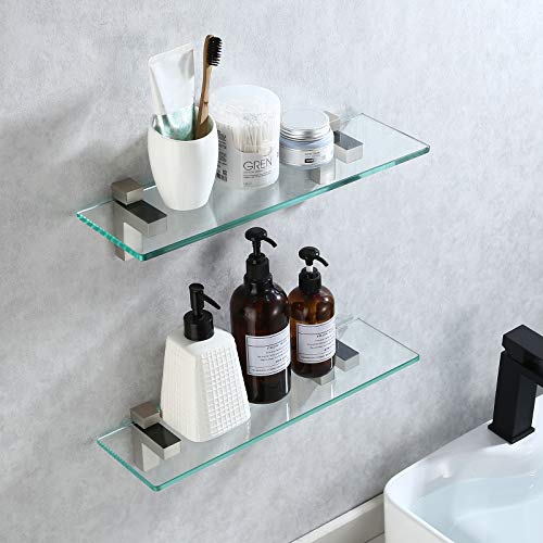 KES-Glass-Shelf-for-Bathroom-158-Inch-Bathroom-Wall-Shelf-with-Rectangle-Tempered-Glass-and-Brushed-Nickel-Bracket-Glass-Bathroom-Shelves-2-Pack-BGS3201S40-2-P2