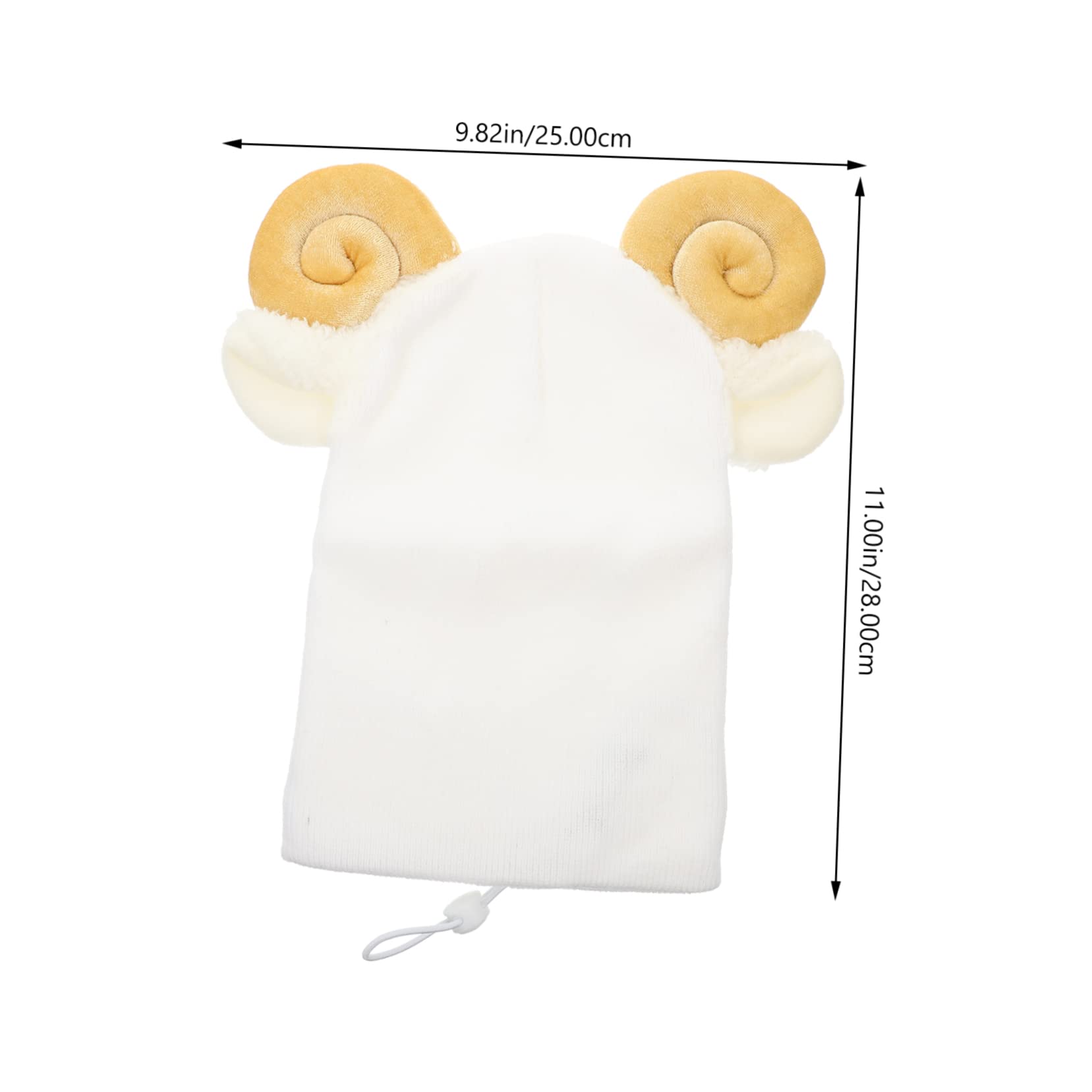 BESPORTBLE 3pezzi Copertura Casco Per Casco Da Sci Invernale Con Design Cartone Animato Copertura Lavabile Per Sport Invernali Protezione Morbida e Antiscivolo Divertente Accessorio Per