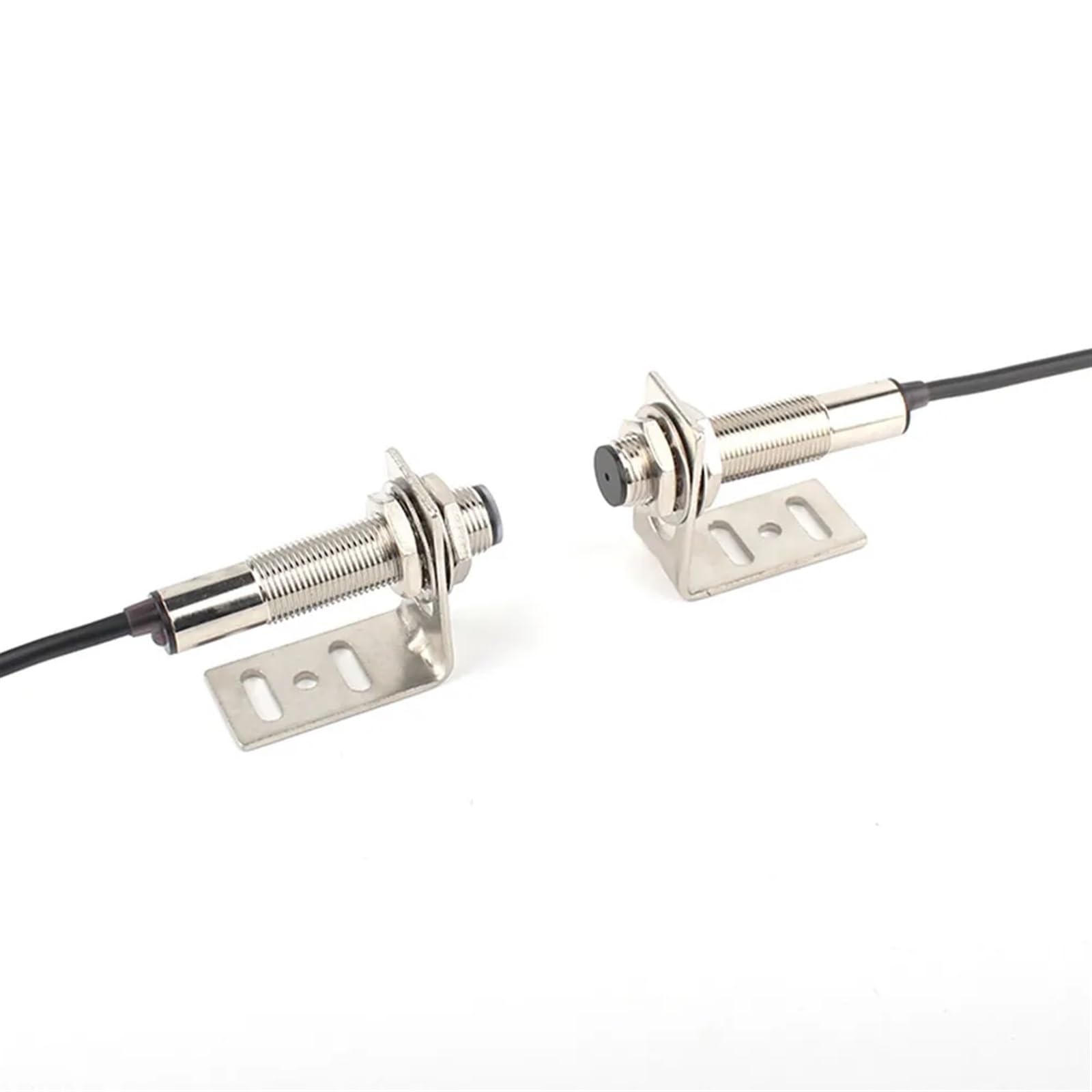 Un ensemble de 20 mètres NPN N/O E3F-20L interrupteur optoélectrique capteur de proximité infrarouge boîtier en laiton M12