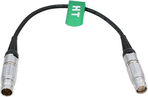 Miniatura 5 de HangTon Cable de alimentación para cámara RED RangerV-Raptor XL, batería V-Mount D-tap a ángulo recto 4 pines, 19.7 in