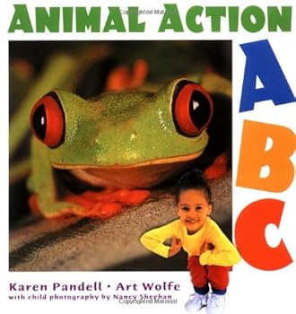 Board book Animal Action ABC Book
