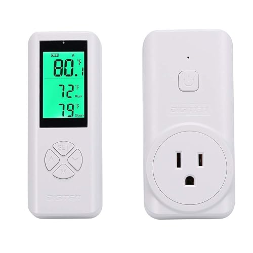 DIGITEN WTC100 Wireless Thermostat Outlet Plug-in
